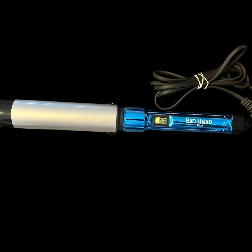 BedHead Blue and Silver Curling Iron